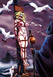 Throne 2 - The female prisoners are sentenced to work as chained sex slaves by Mr.Kane