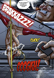 Cagri fansadox 523 Red Eagle - Joan Rivera is Red Eagle, and she's the beacon of light in this blighted metropolis