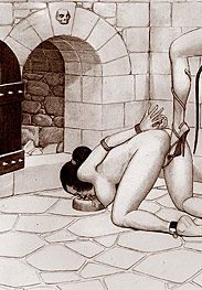Barbarian slave - Now whip her tits hard by Badia